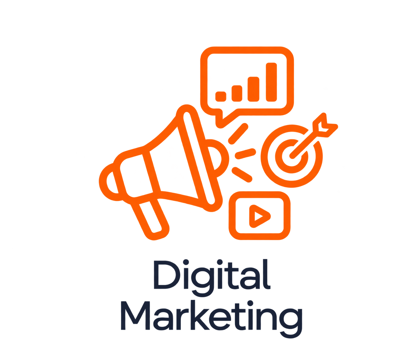 Digital Marketing Icon Badge